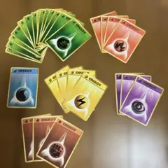 【旧裏】　ポケモンカード エネルギーカード　29枚セット