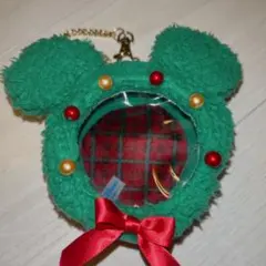 ディズニー ダズリング クリスマス ミッキーリース ポーチ