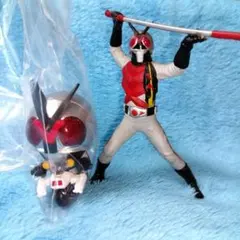 仮面ライダーX アクションライド&HGフィギュア(未開封)2点セット