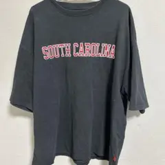 SOUTH CAROLINA プリント Tシャツ ブラック