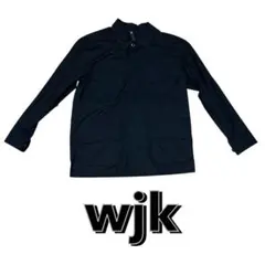 メンズ　wjk ダブルジェーケー　ジャケット　ミリタリージャケット　綿　黒　Sのサムネイル