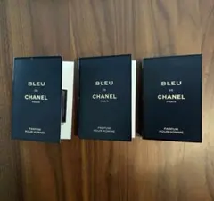 BLEU DE CHANEL パルファム 男性用 3点セット　サンプルのサムネイル