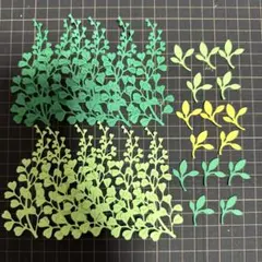葉っぱセット　ダイカットクラフトパンチ