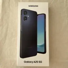 【新品未開封】ギャラクシーA25 5Gブラック64GB