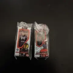 仮面ライダー ソフビパッケージチャーム＆チョコスナック ファイズ カブト セット