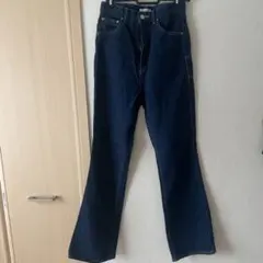 SLY JEANS ブーツカットデニム ダークブルー