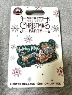 海外限定品  WDW  フロリダ ベリーメリークリスマス ピンバッジ
