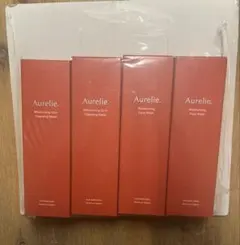 Aurelie 保湿クレンジングオイル・洗顔 4本セット