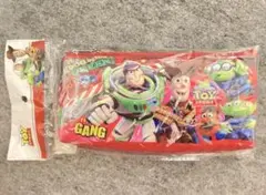 【新品】トイストーリー ふでばこ　ディズニー　ペンケース　オーロラ　赤　筆箱のサムネイル