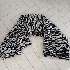 Christian Dior ロゴプリント スカーフ