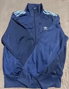 adidas ジップアップジャケット M ネイビー