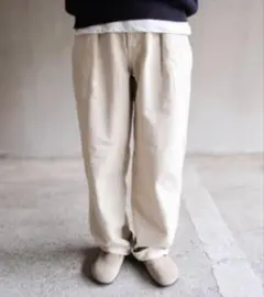 UNIQLO U デニムタックパンツ 24