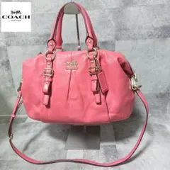 COACH Y2K Ashley Pink Mini Boston Bag - メルカリ