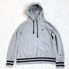チャンピオン プルオーバー パーカー グレー S