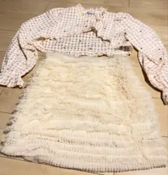 axes femme POETIQUE ブラウスとスカート 2点セット