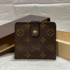 人気廃盤モデル】LOUIS VUITTON モノグラム コンパクトジップ折財布