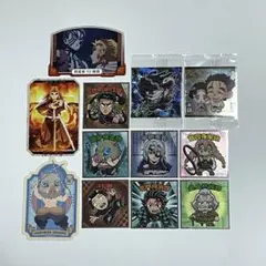 まとめ売り 鬼滅の刃 にふぉるめーしょん ビックリマンシール 伊黒小芭内 猗窩座