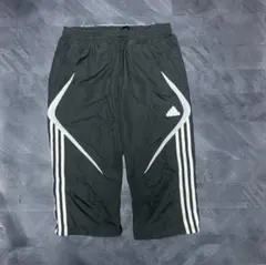 adidas アディダス ブラック ショートパンツ 7分丈 メンズ L