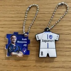Vファーレン長崎(町田ゼルビア)8増山朝陽 キーホルダー2点
