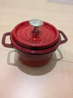 ストウブ ココット Staub ココットラウンド チェリー 26㎝ - メルカリ