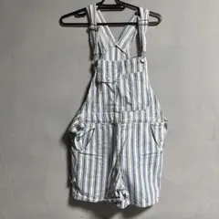American Eagle ストライプ柄 サロペット XXSのサムネイル