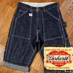 【希少・復刻】カーハート ダブルニー ペインターショーツ ハートタグ W32