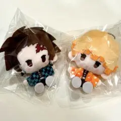 鬼滅の刃　プラッシュマスコット　炭治郎　善逸