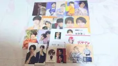 Snow Man 向井康二 厚紙 特典 カード シール まとめ売り