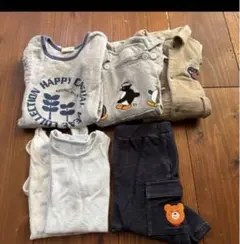 70サイズ　男の子　子供服　6点セット　ミキハウス
