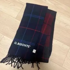 IL BISONTE イルビゾンテ チェック柄 マフラーのサムネイル