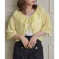 RETRO GIRL レトロガール ems excite フリルカーディガンのサムネイル