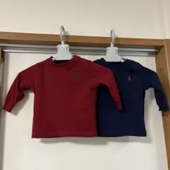 ポロ ラルフローレン ベビー長袖Tシャツ 2枚セット