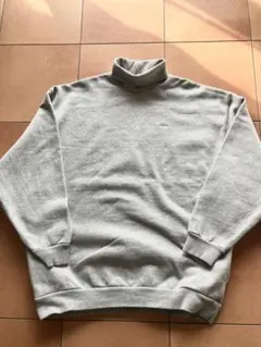 nautica グレー タートルネック スウェット