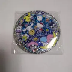 サンリオキャラクターズ　キラキラBIG缶バッジ2