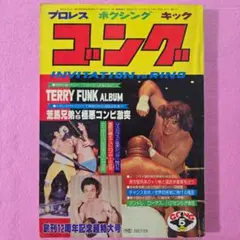 昭和レトロ／プロレス】 ゴング 1973年（昭和48年）6月号 - メルカリ