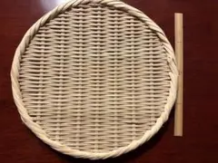 ぷぅー様専用　天然竹製 丸型ざる