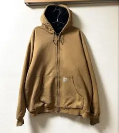 Carhartt カーハート スウェットジップパーカー 裏地メッシュ XL相当