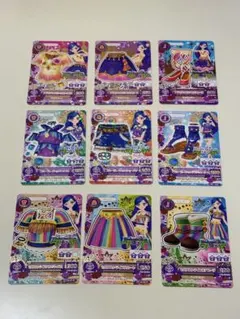 アイカツ ローズボンボンヘアコサージュ おまけカード7枚付き 紫吹蘭