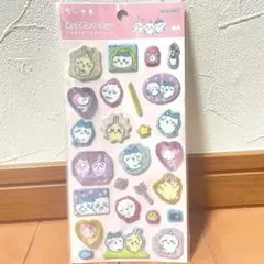 ちいかわ　ポップデコパーティー　ラメきらクリスタルシール