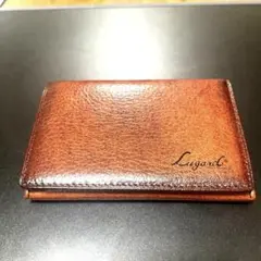 青木鞄　Lugard ラガード　本革　カードケース　名刺入れ　小銭入