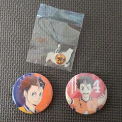 ハイキュー!! 西谷夕 みんなの背番号＆Ani-Art 缶バッジセット