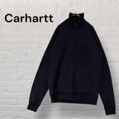Carhartt ハイネック トラックジャケット 黒 Lのサムネイル