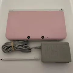 ニンテンドー 3DS LL ピンク×ホワイト 本体 Nintendo 動作品