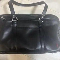 イーストボーイ ブラック 赤刺繍 スクールバッグ