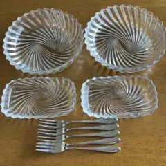古曽部　小皿　5客　MA530 曽我ガラス 小皿 5客セット - メルカリ