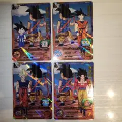 スーパードラゴンボールヒーローズ MM2-CP　孫悟空　4種　フルコンプ