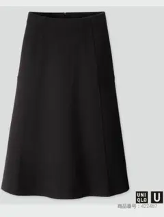 ユニクロユー　ジャージーフレアスカート　UNIQLO　Lサイズ
