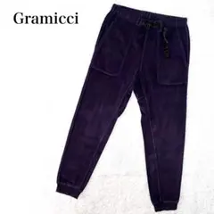 Gramicci グラミチ クライミングパンツ パイル地 裾リブ パープル S