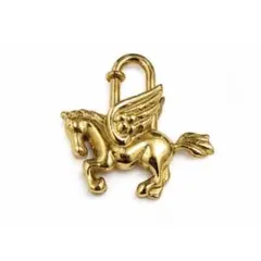 エルメス HERMES 1993年限定 ペガサス カデナ チャーム ペンダント