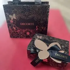 DECORTÉ コスメデコルテ　ギフトボックス リボン　紙袋セット　ラッピング